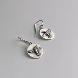 Joyful Hummingbird Dangle Earrings