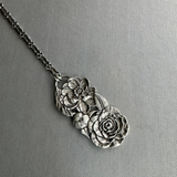 Rose and Peony Statement Necklace | READY TO SHIP