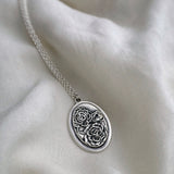 Rose and Peony Necklace No 2