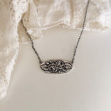 Victorian Rose Bar Necklace | READY TO SHIP