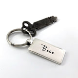 Personalized Handwriting Key Fob