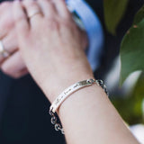 Personalized Handwriting Bracelet, Perfect Love