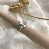 Hummingbird and Yarrow Ring