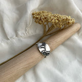 Hummingbird and Yarrow Ring