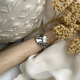 Hummingbird and Yarrow Ring