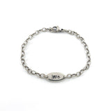 Personalized Handwriting Bracelet, Pure Love