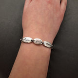 Personalized Multi Charm Handwriting Bracelet, Sweet Love
