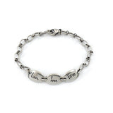 Personalized Multi Charm Handwriting Bracelet, Sweet Love