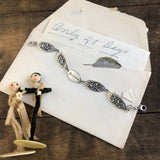 Personalized Handwriting Bracelet, Victorian Rose