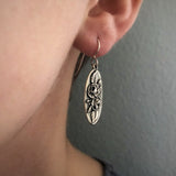 Victorian Rose Earrings