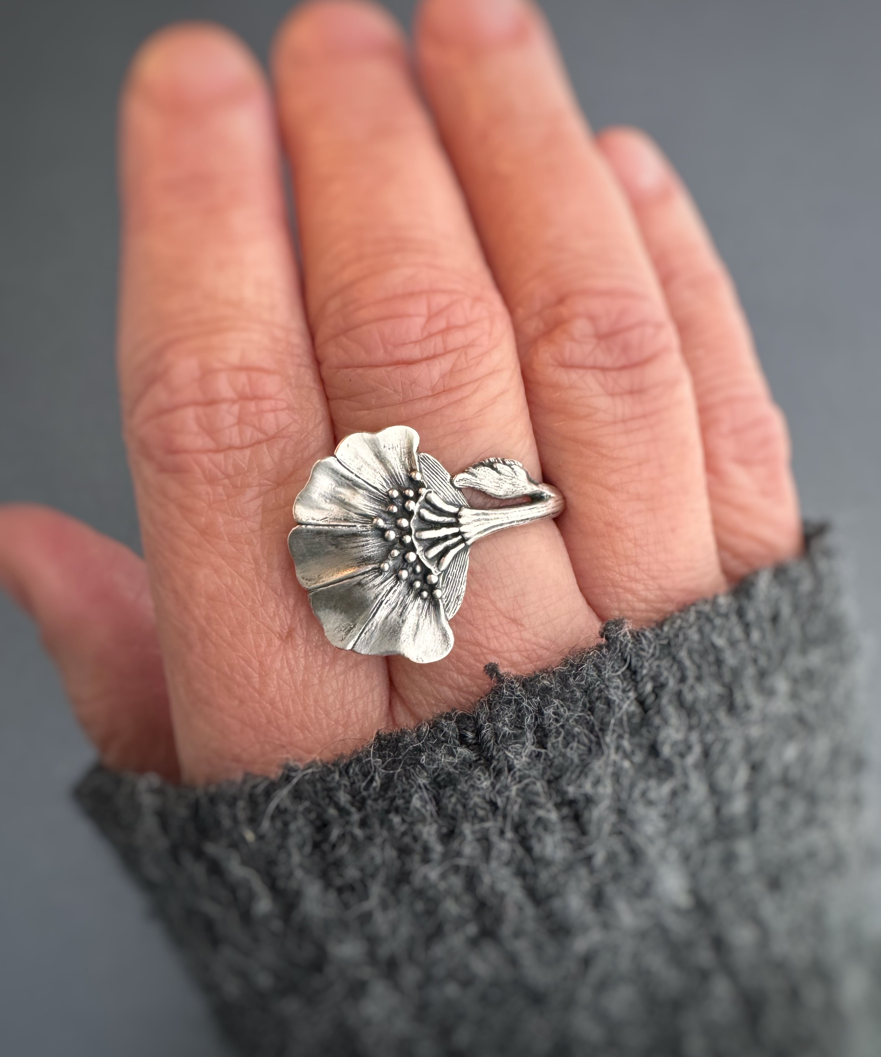 Folk Flower Ring