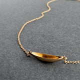 Passage Necklace, 14k Gold