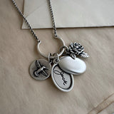 Personalized Handwriting Locket Charm