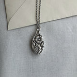 Personalized Handwriting Locket Charm, Where Love Grows