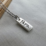 Personalized Handwriting Charm, Rectangle