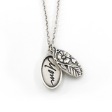 Personalized Handwriting Locket, Where Love Grows