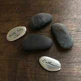 Personalized Handwriting Stones
