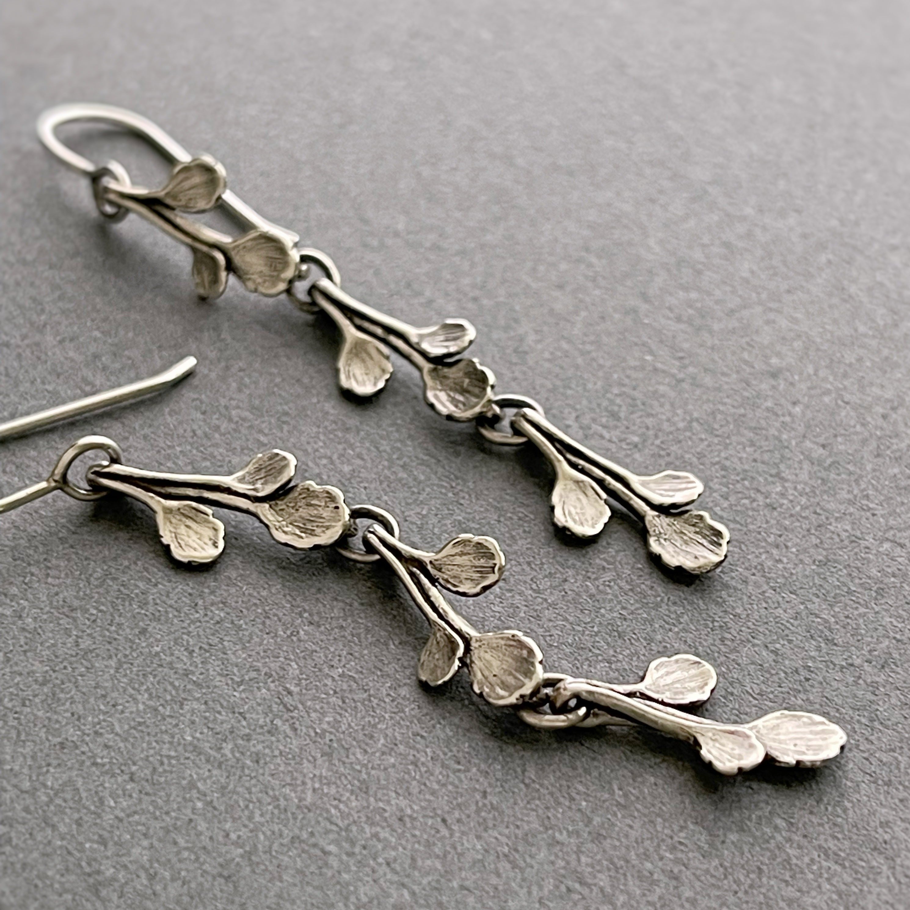 Spring Snowberry Cascade Earrings