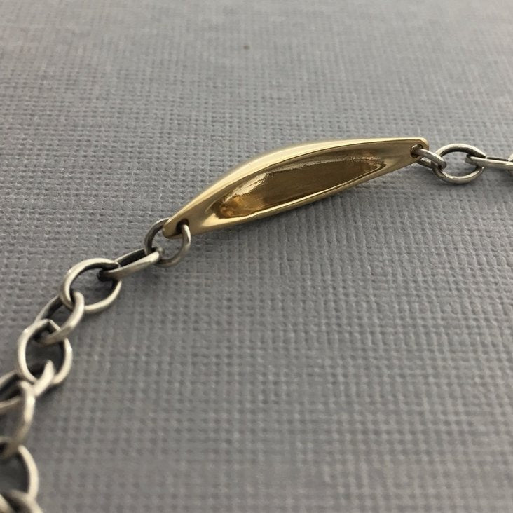 Boat Bracelet, 14k Gold